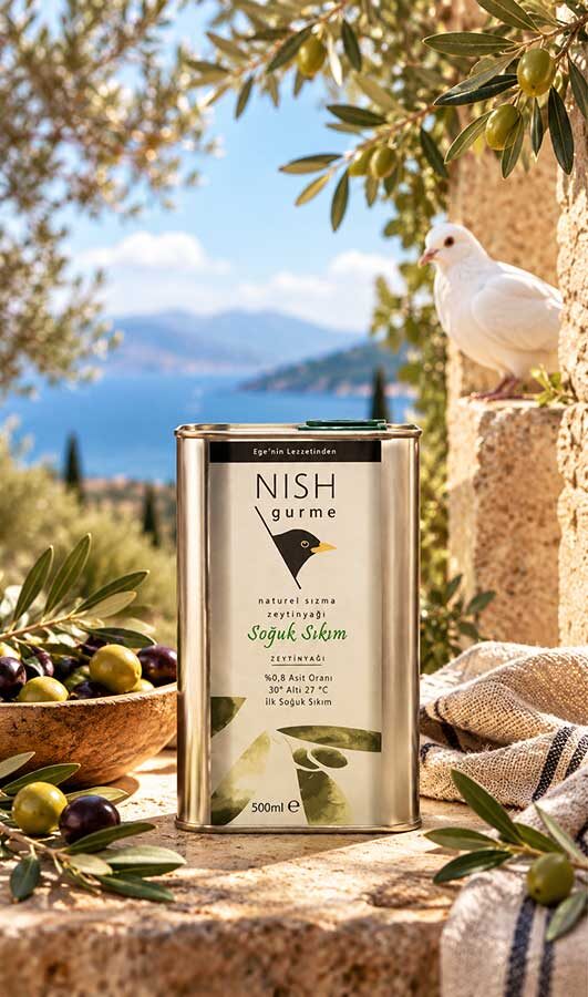 SOĞUK SIKIM ZEYTİNYAĞI 500 ML