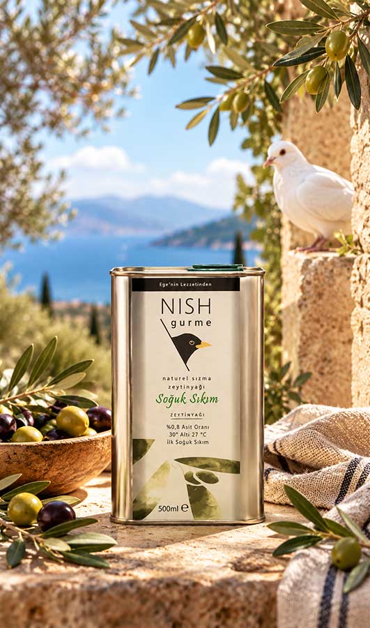 SOĞUK SIKIM ZEYTİNYAĞI 500 ML