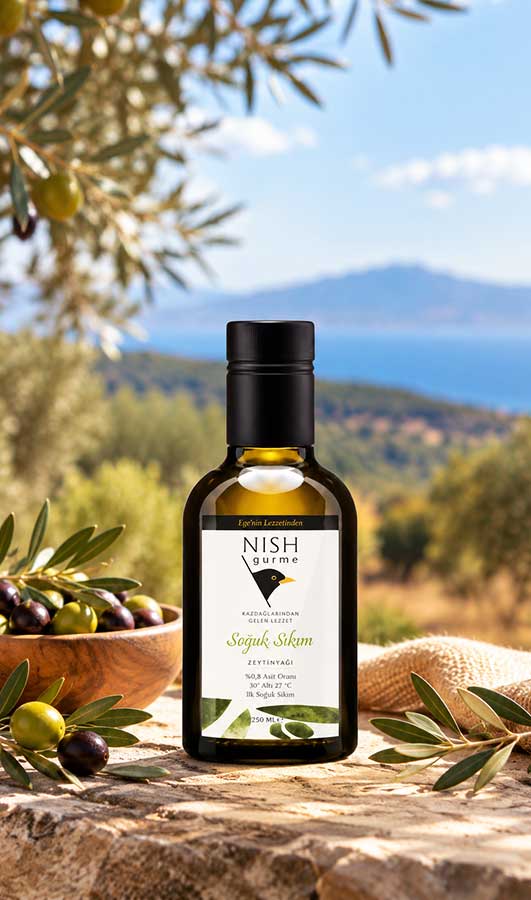 Soğuk Sıkım Zeytinyağı 250 ml