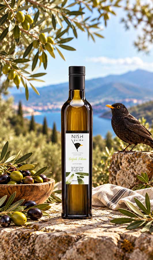 Soğuk Sıkım Zeytinyağı 500 ml
